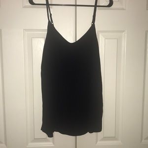 Black Flowy Tank